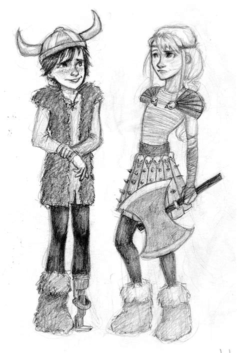 Hiccup and Astrid by meabhdeloughry.deviantart.com on @deviantART Dragon Movies, Hiccup And ...