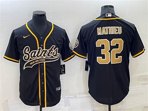 Men's New Orleans Saints Blank Black Stitched Cool Base Nike Baseball ...