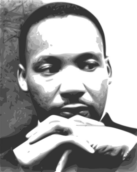 Martin Luther King Jr. clip art Free vector in Open office drawing svg ( .svg ) vector ...