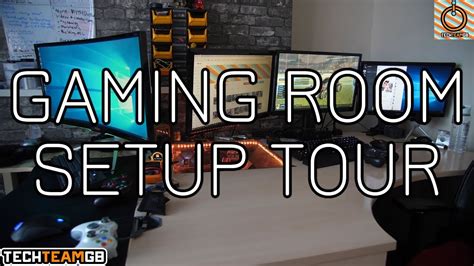 Gaming Room Setup Tour - YouTube