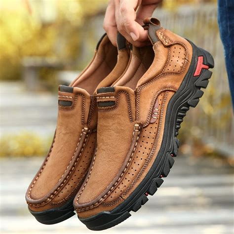 Shoes - High Quality Men's Comfortable Waterproof Leather Shoes(Buy 2 – Kaaum