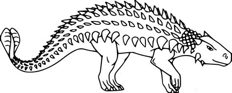 52 Ankylosaurus Coloring Pages - ColoringPagesOnly.com