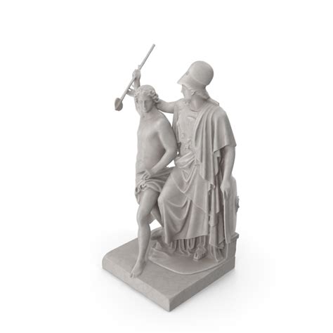 Athena Teaches Warrior Marble Statue PNG Images & PSDs for Download ...