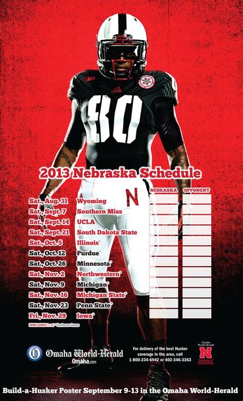 Nebraska Husker Football Tv Schedule 2024 - Maryl Sheeree