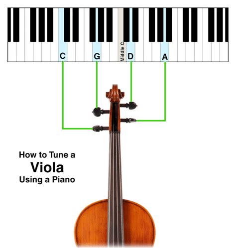 How to Tune the Viola - Details on how to tune a viola using various methods such as tuning ...