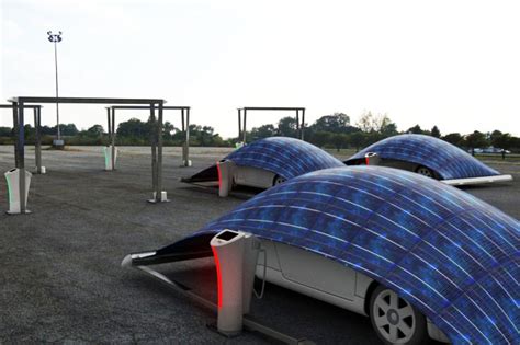 V-Tent is a Solar-Powered EV Charger That Protects Your Car