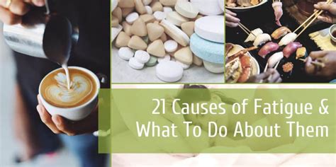 21 Causes Of Fatigue - Planet Naturopath