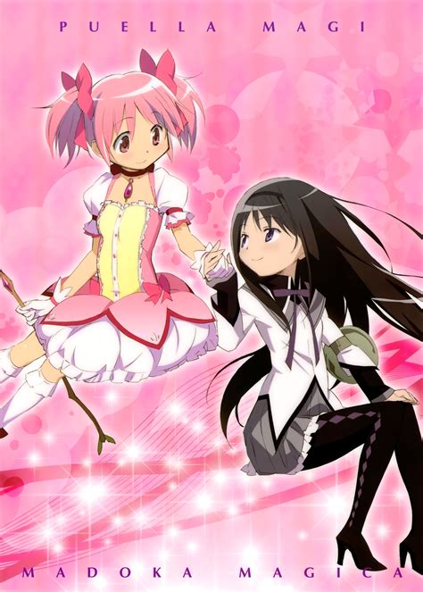 madoka y homura | Mahō shōjo madoka magica, Magical girl anime, Madoka magica