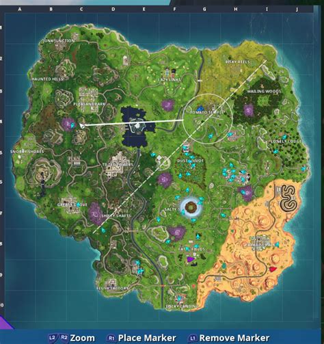 Fortnite's floating island is on a rampage around the map - VG247