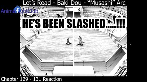 Animefightclub - Motobe vs Musashi!! (3 of 4) - Musashi 'Baki' Dou - Chapters 129 - 131 Reaction