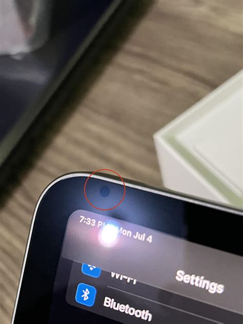 Is this the brightness sensor? (iPad Mini 6th Gen) : r/ipad