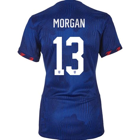 2023 Womens Nike Alex Morgan USWNT Away Jersey - SoccerPro