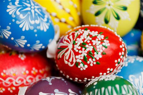 Decorated Easter Eggs Free Stock Photo - Public Domain Pictures