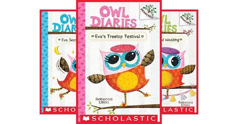 Owl Diaries (8 Book Series) by Rebecca Elliott