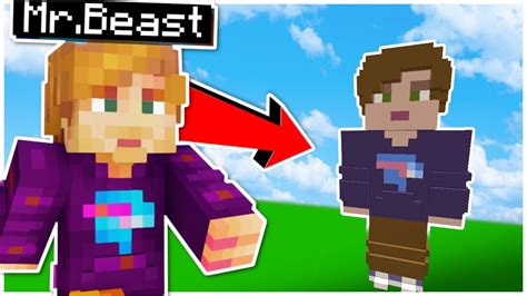 How To Build MrBeast in Minecraft (1,000,000+ Blocks) - YouTube