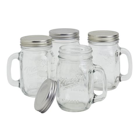 Mason Craft & More 8pc 16oz Mason Jars with Lids & Reviews | Wayfair