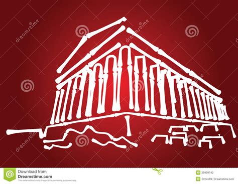 Greek Ancient Helmet Silhouette Symbol With Flag Royalty-Free ...