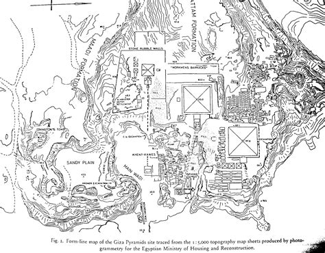 Gallery - Giza - Giza Plateau Map.