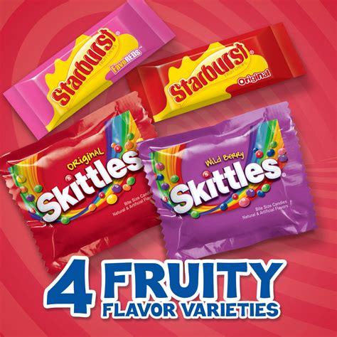 Starburst and Skittles Fruity Candy Variety Mix (104.4 oz., 255 ct.) - Walmart.com