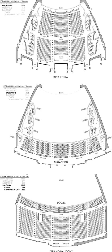 Kodak Hall at Eastman Theatre - Eastman School of Music