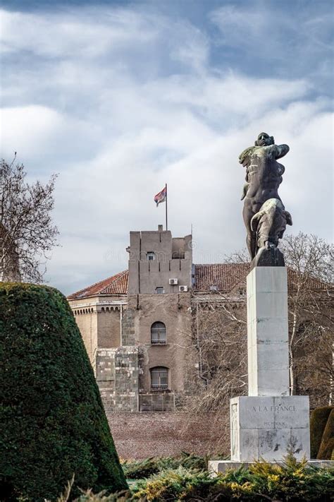 Kalemegdan Park And The Fortress In Belgrade Stock Photo - Image of tower, medieval: 118691306