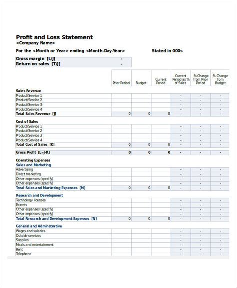 Profit and Loss Statement - 34+ Examples, Format, Word, Pages, How to Create, Pdf