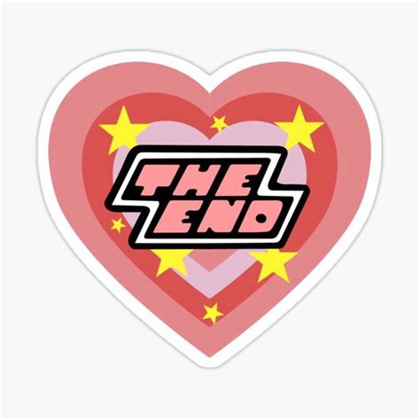 "The end" Sticker by paoalvarezh, 2024