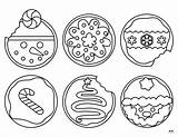 Christmas Cookies Coloring Pages  25 FREE Printabulls sketch template
