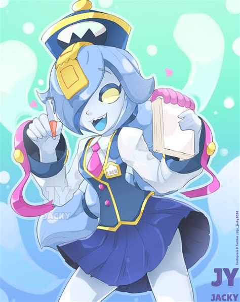 ArtStation - Cute Inspector Colette :3 Brawl Stars