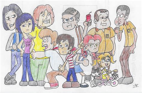 The Monster House Cast by Mr-R0bby-R0b on DeviantArt