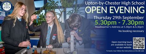 Upton-by-Chester High School - Open Evening