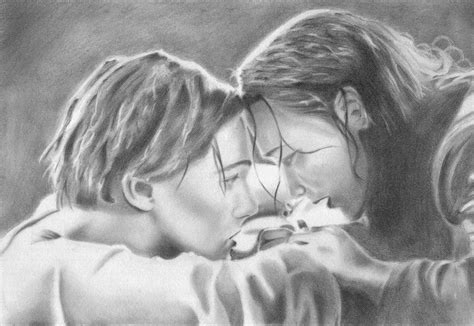 Leonardo Dicaprio Titanic Jack Drawing - Titanic - Jack and Rose by ...