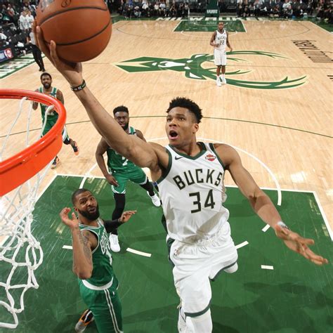 Giannis, Khris Middleton Dominate as Bucks Down Kyrie Irving, Celtics ...