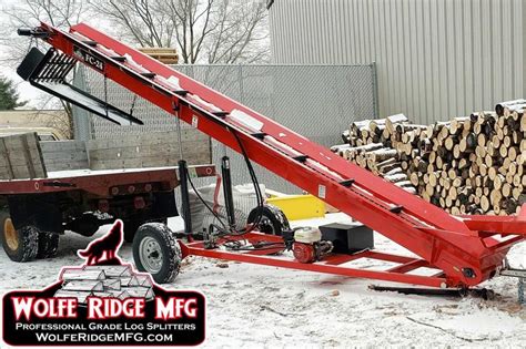 Firewood Conveyor - Our Products - Log Splitters & Firewood Conveyors ...