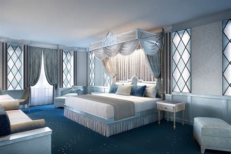 The first five-star hotel in the world dedicated to Disney royalty opens today at Disneyland ...