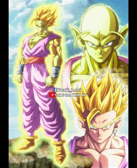 Artista imagina la fusión entre Gohan y Piccolo de Dragon Ball Z ...