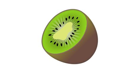 🥝 Kiwi Fruit Emoji