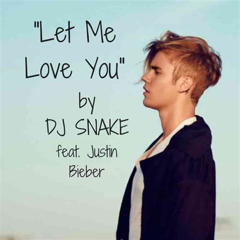 Let Me Love You Lyrics Justin Bieber – Lyrics Rhymn