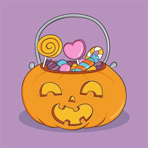 Free Vector | Hand drawn halloween bag