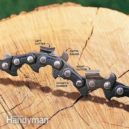 How to Sharpen a Chainsaw | Chainsaw, Saws, Woodworking