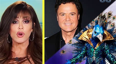 Did Marie Osmond Confirm Donny Is On "The Masked Singer"?