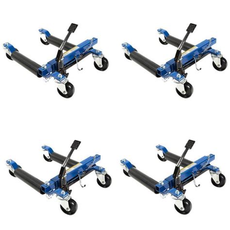 Go Jacks - Hydraulic Car Wheel Dolly (4-Pack) | Studios 60