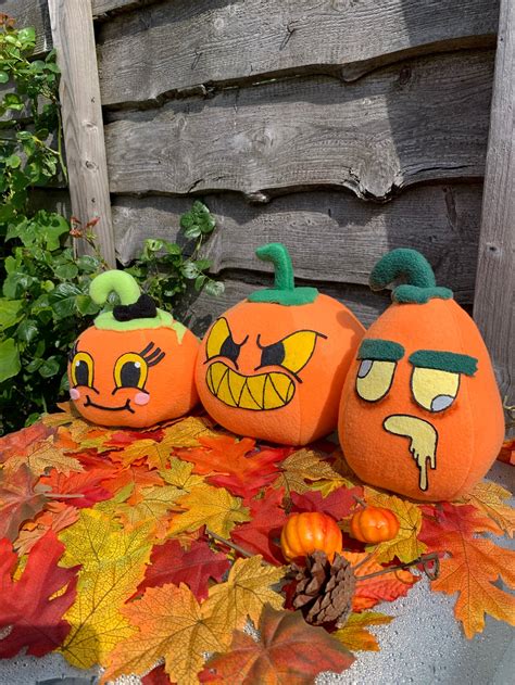 Pumpkin Plushies halloween-autumn Decorations Fall - Etsy