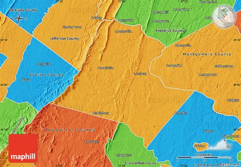 Political Map of Loudoun County