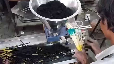 Semi Automatic Agarbatti making Machine - YouTube