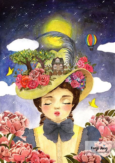 Daydreaming by https://www.deviantart.com/funkyatelier on @DeviantArt | Daydream, Illustration ...