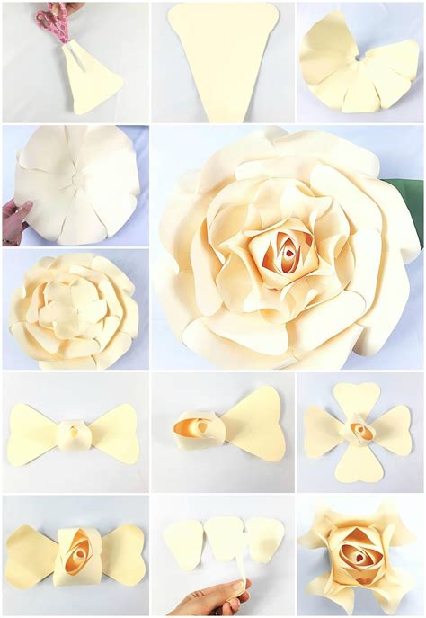 Mama's Gone Crafty: Giant Paper Rose Tutorial- Majesty Style Rose