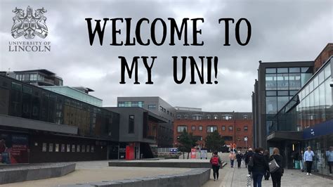 University of Lincoln Campus Tour 2019 - YouTube