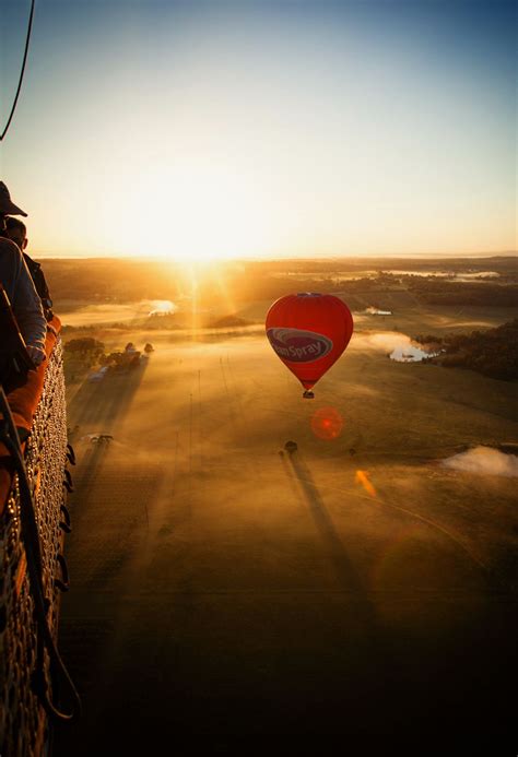 Up, up and away in Hunter Valley, Australia | Hot air balloon rides ...