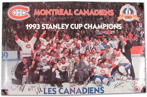 Montreal Canadiens - Stanley Cup Champions 1993 | HockeyGods